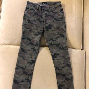 Hudson Camo Skinny Jeans
